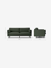 MADE.COM Green Brayla Sofa in a Box - Image 6 of 9