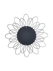 Pacific Silver Petal Design Round Wall Mirror - Image 5 of 6