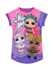 Character Purple LOL Surprise Girls Nightdress - Image 1 of 1