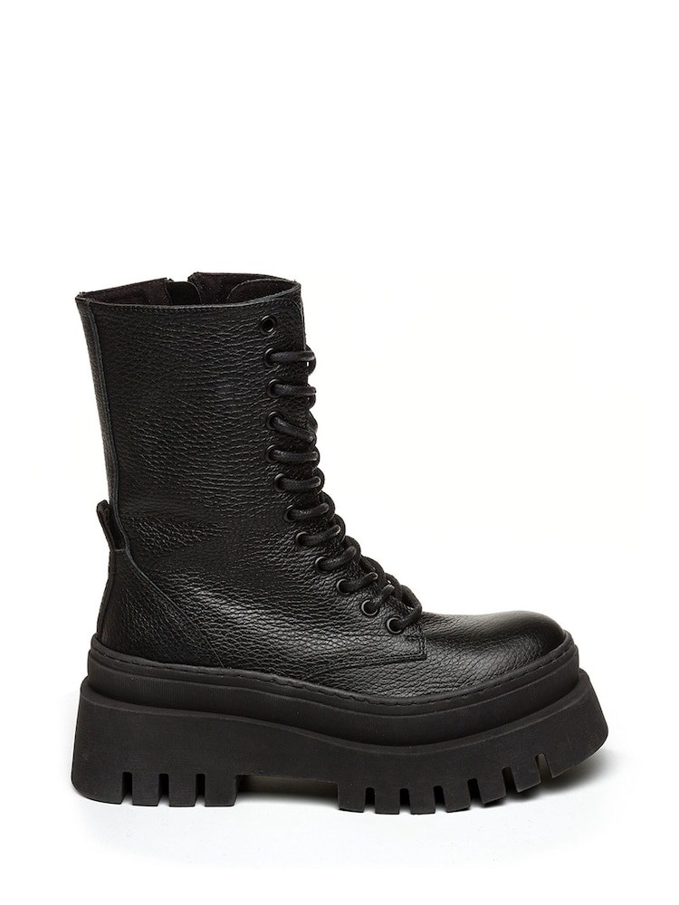 Steve Madden Coast Bootie Black Leather - Image 1 of 5