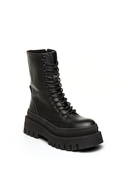 Steve Madden Coast Bootie Black Leather - Image 2 of 5