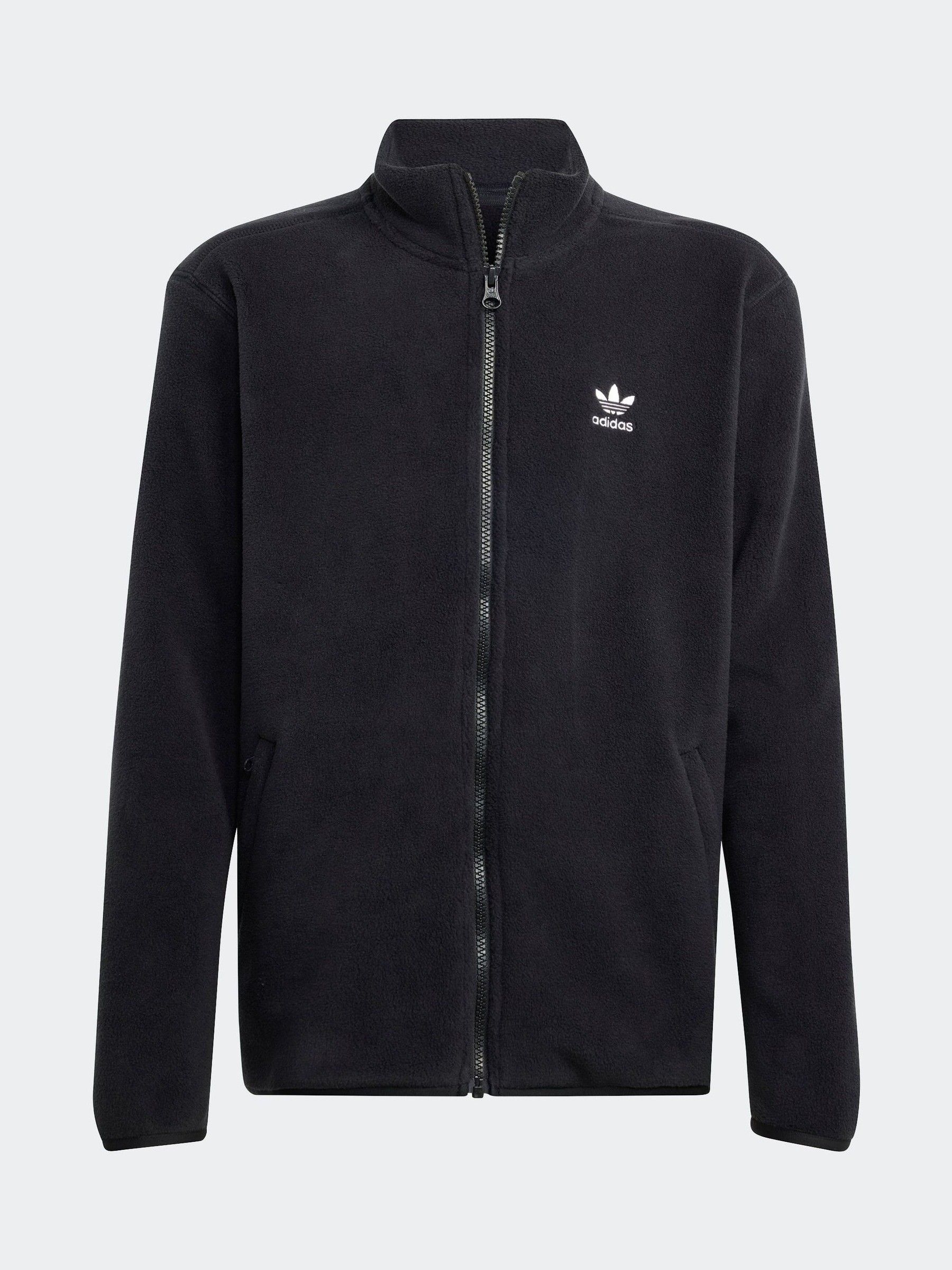 Kaufe Sie Schwarz adidas Originals Fleecejacke aus 100 Baumwolle von Next Osterreich