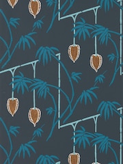 Harlequin Blue Kimiko 10.05M Wallpaper - Image 1 of 1