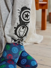 Blue/Grey Marvel Pyjamas (3-16yrs) - Image 3 of 6