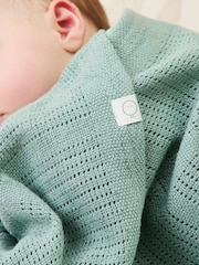 Mori Rose Pink Cellular Baby Blanket - Image 3 of 3