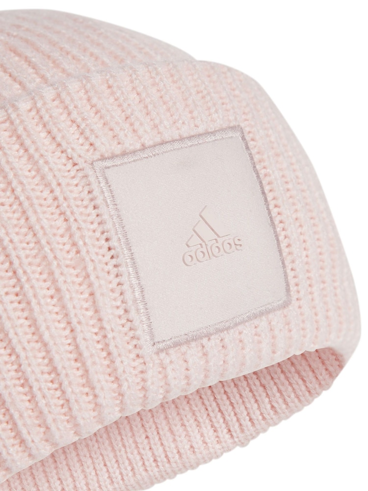 adidas Pink adidas Pink Wide Cuff Beanie - Image 3 of 4