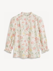 Hobbs White Frances Blouse - Image 4 of 4