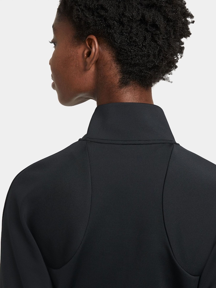 Nike Black NikeCourt Full-Zip Tennis Jacket - Image 4 of 8