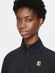 Nike Black NikeCourt Full-Zip Tennis Jacket - Image 5 of 8