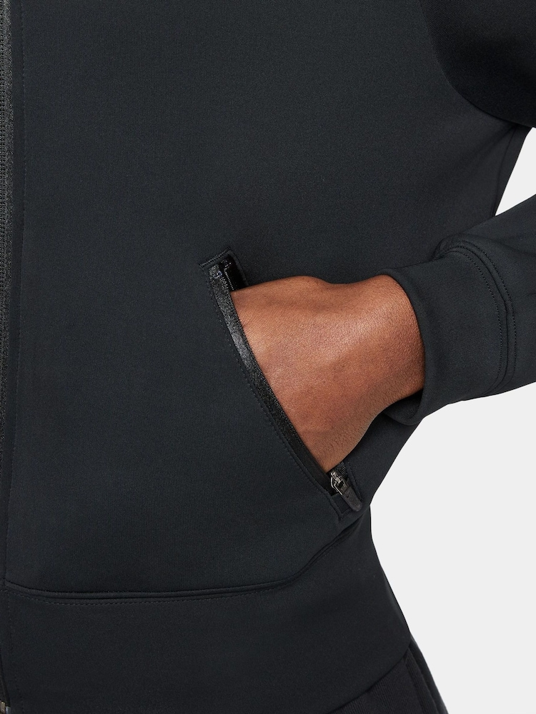 Nike Black NikeCourt Full-Zip Tennis Jacket - Image 6 of 8
