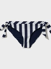 Crew Clothing Company Blue Stripe Bikini Bottoms - Image 4 of 4