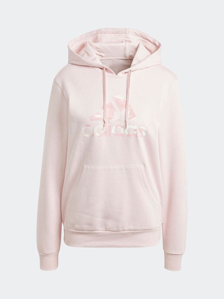 Pink - adidas Camo-Sweatshirt mit Kapuze - Bild 7 von 7