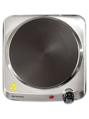 Daewoo Silver Single Stainless Steel Hot Plate - Image 3 of 3