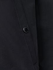 U.S. Polo Assn. Black Zip Through Mens Hooded Coat - Image 11 of 11