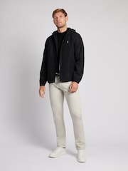 U.S. Polo Assn. Black Zip Through Mens Hooded Coat - Image 3 of 11