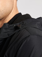 U.S. Polo Assn. Black Zip Through Mens Hooded Coat - Image 5 of 11