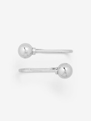 Set of 2 Chrome Ball Curtain Holdbacks - Image 3 of 5