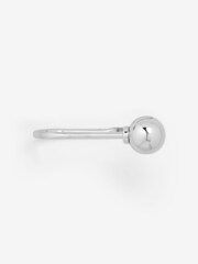Set of 2 Chrome Ball Curtain Holdbacks - Image 4 of 5