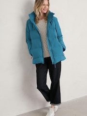 Seasalt Cornwall Waymaker Waterproof Puffer Jacket - Image 1 of 5