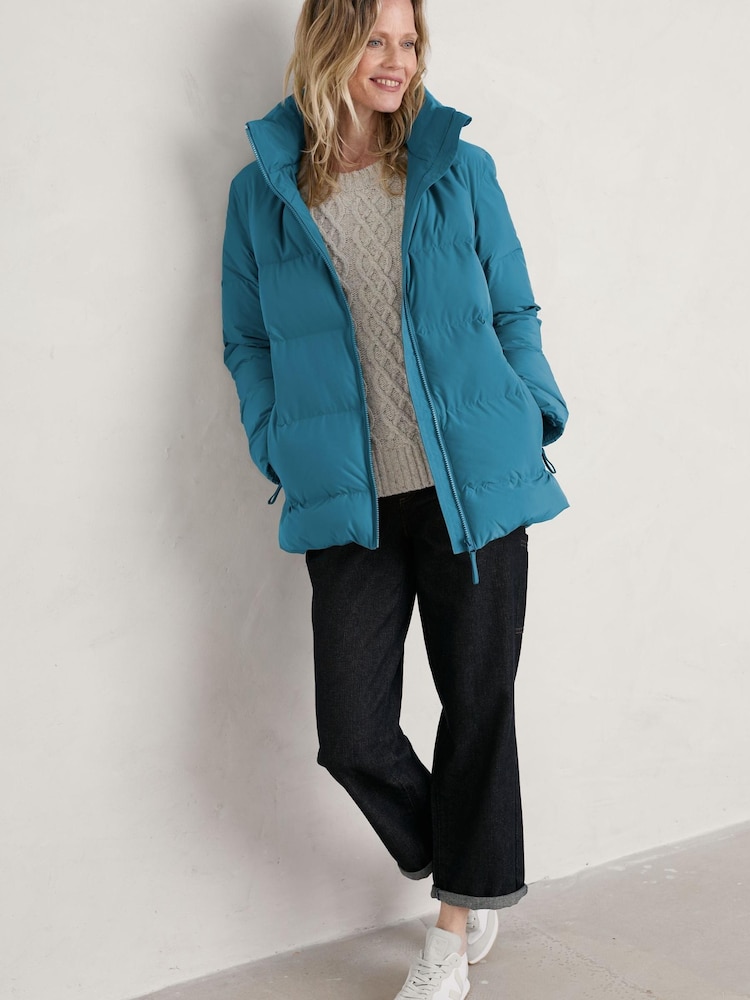Seasalt Cornwall Waymaker Waterproof Puffer Jacket - Image 1 of 5