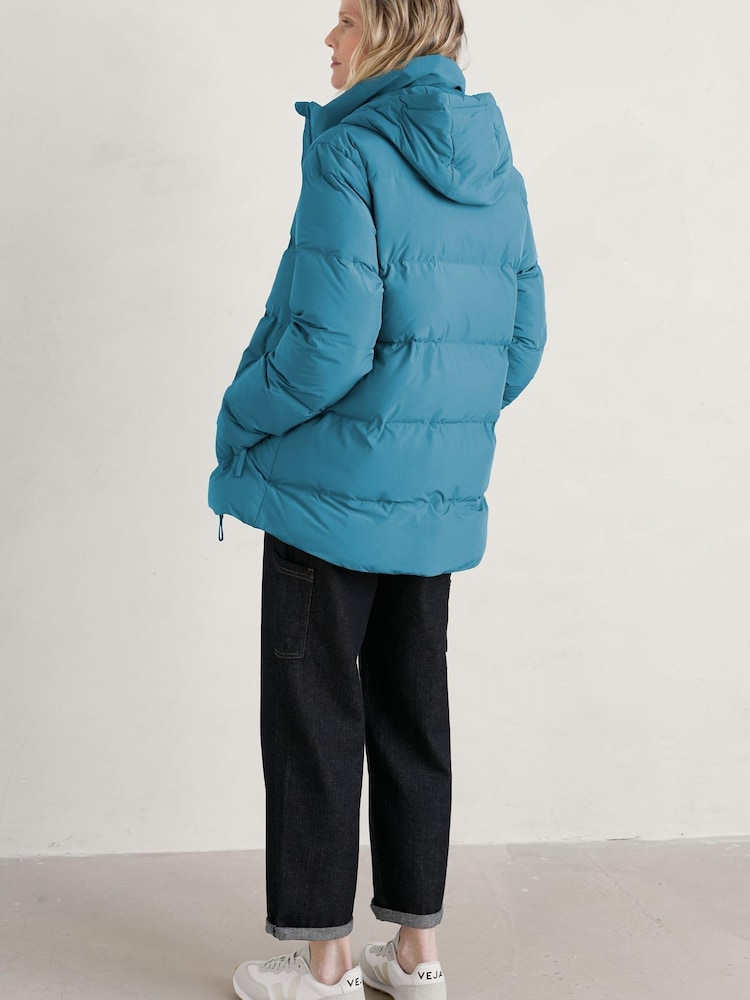 Seasalt Cornwall Waymaker Waterproof Puffer Jacket - Image 2 of 5