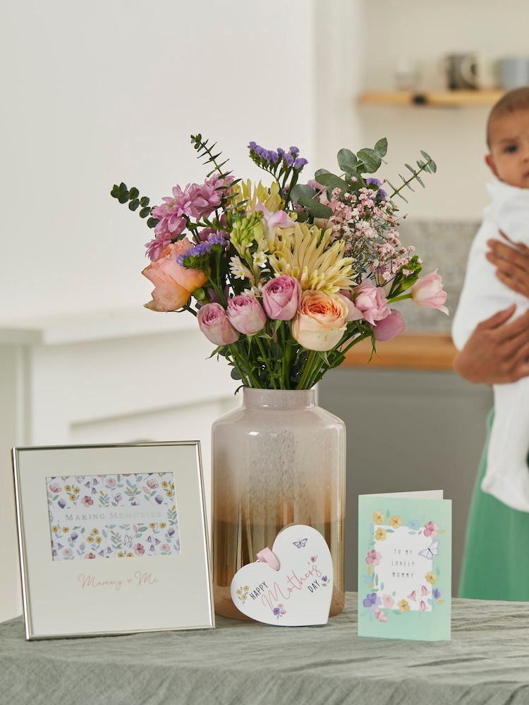 JoJo Maman Bébé White Mother's Day Heart Plaque - Image 3 of 3