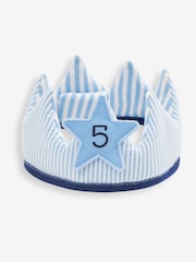 JoJo Maman Bébé Stripe Birthday Crown - Image 1 of 1