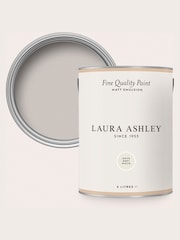 Laura Ashley Dove Grey White Matt Emulsion 5LT Paint - Image 4 of 4