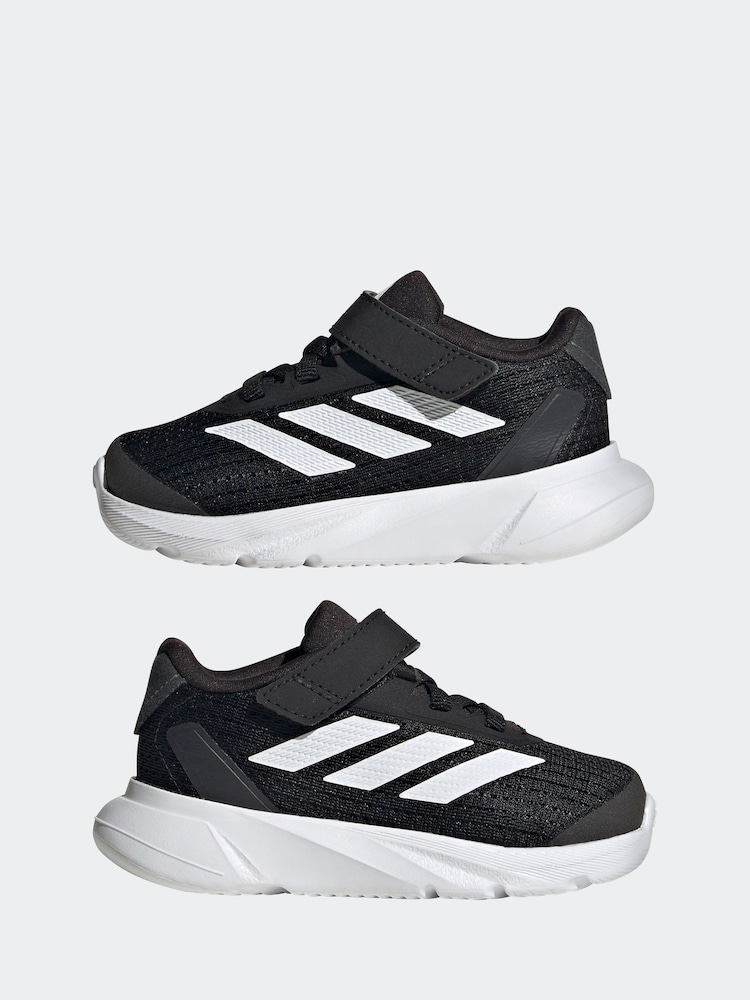 adidas Black/White Kids Duramo SL Shoes - Image 6 of 10