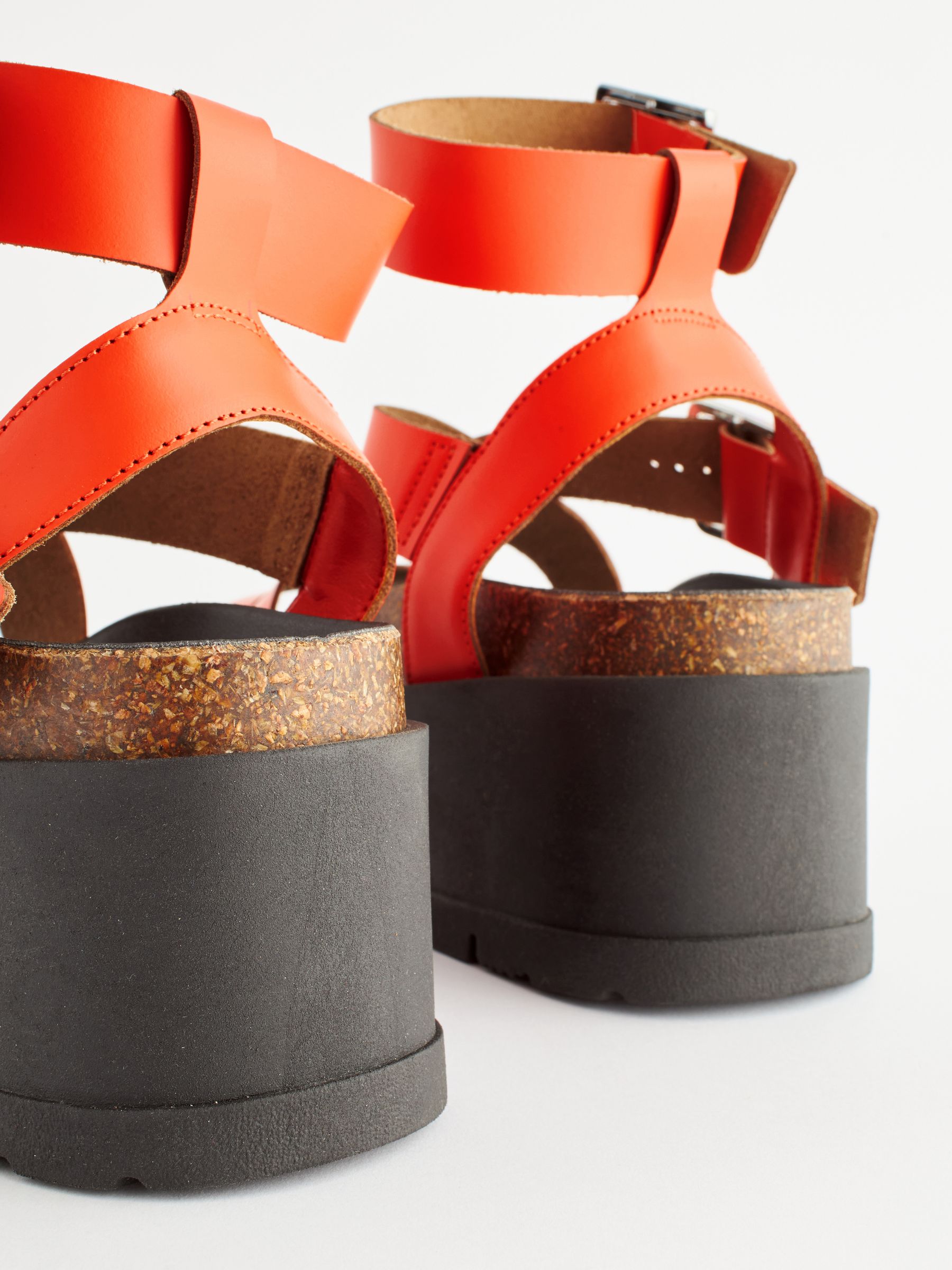 Next coral sandals top