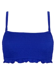 Pour Moi Blue Free Spirit Strapless Underwired Top - Image 4 of 5