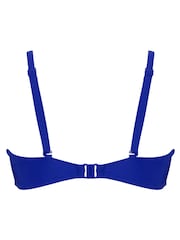 Pour Moi Blue Free Spirit Strapless Underwired Top - Image 5 of 5