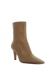 Dune London Beige Overt Ankle Boots - Image 2 of 5