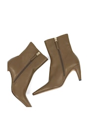 Dune London Beige Overt Ankle Boots - Image 4 of 5