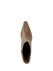 Dune London Beige Overt Ankle Boots - Image 5 of 5