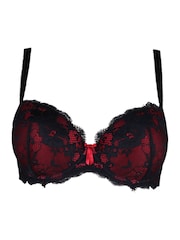 Pour Moi Black Padded Amour Underwired Non Padded Bra - Image 3 of 6