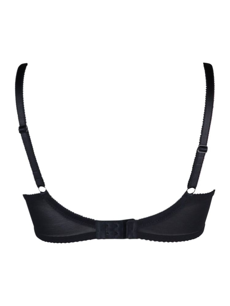 Pour Moi Red/Black Padded Amour Underwired Bra - Image 4 of 4