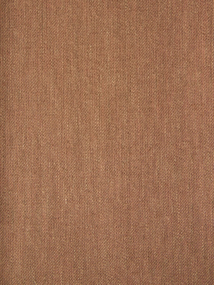 Rust Brown Linen Blend Tailored Fit Suit Trousers - Image 6 of 8
