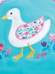 JoJo Maman Bébé Duck UPF 50 Sun Protection Rash Vest - Image 4 of 4