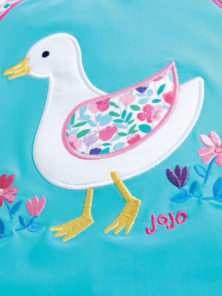 JoJo Maman Bébé Duck UPF 50 Sun Protection Rash Vest - Image 4 of 4
