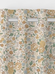 Laura Ashley Pale Gold Rowena Made to Measure 100% Cotton Curtains - Image 5 of 5