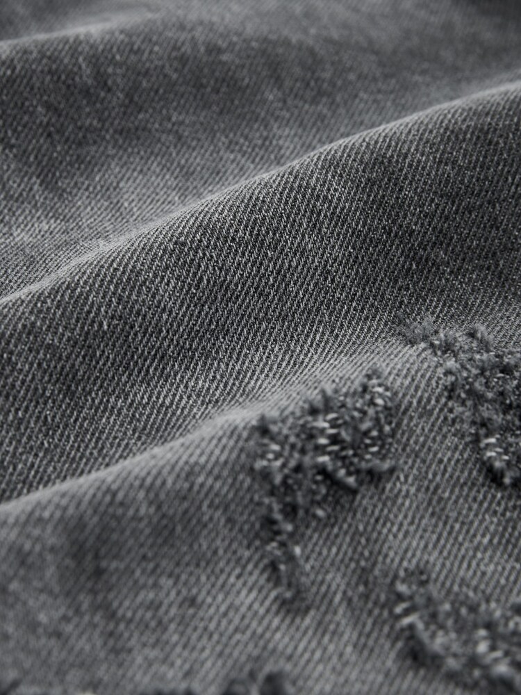Black EDIT Ripped Denim Jeans - Image 10 of 10