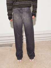 Black EDIT Ripped Denim Jeans - Image 3 of 10