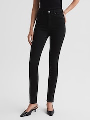 Paige Skinny High Rise Jeans - Image 3 of 4