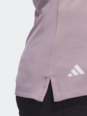 adidas Golf Ultimate365 Solid Sleeveless Polo Shirt - Image 6 of 7
