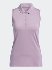 adidas Golf Ultimate365 Solid Sleeveless Polo Shirt - Image 7 of 7