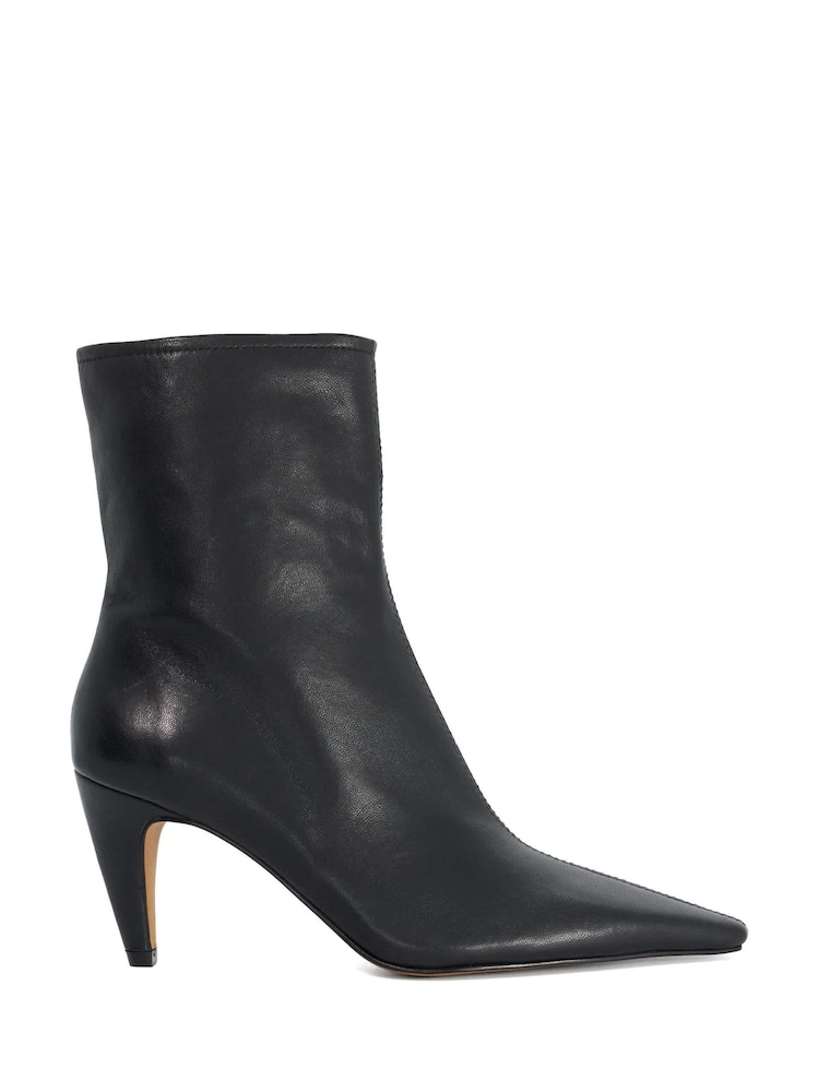 Dune London Black Overt Ankle Boots - Image 1 of 4