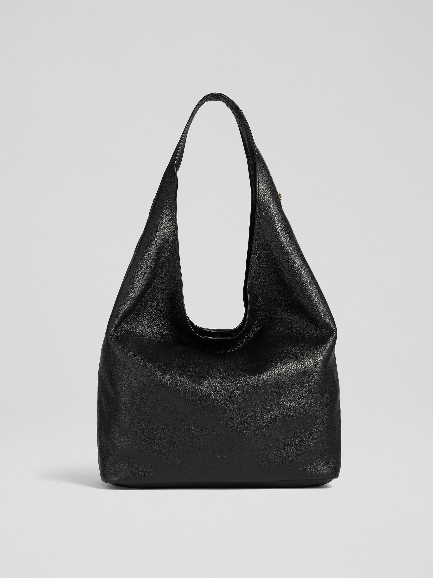 Buy LK Bennett Black Soula Leather Slouchy Shoulder Bag from Next USA