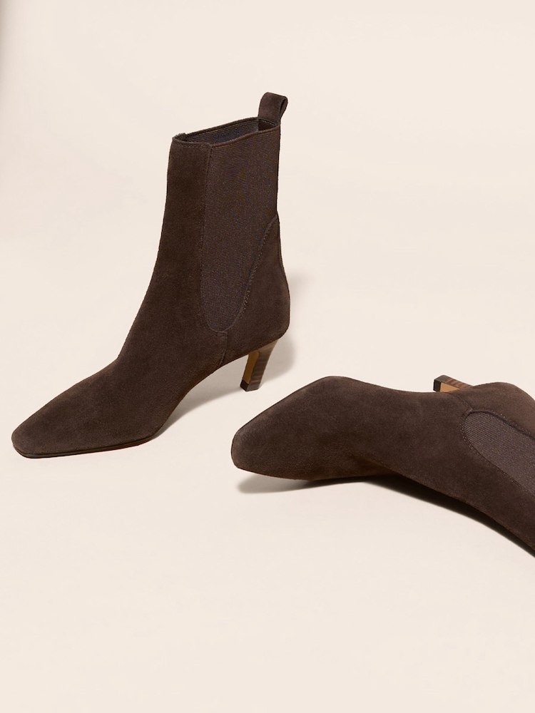 Dune London Brown Regular Fit Odela Ankle Boots - Image 1 of 8