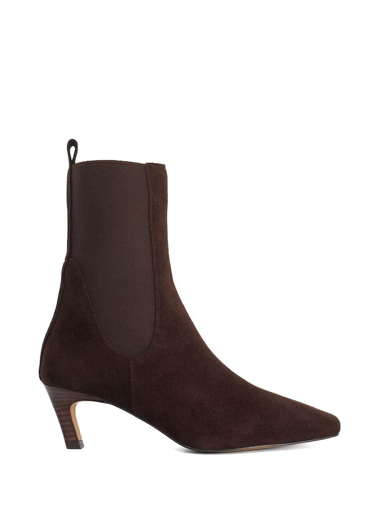 Dune London Brown Regular Fit Odela Ankle Boots - Image 2 of 8